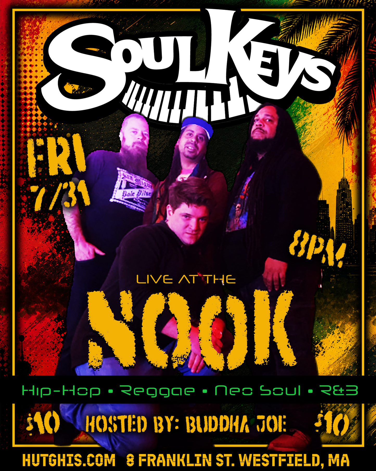 Friday July 31st - The Soulkeys