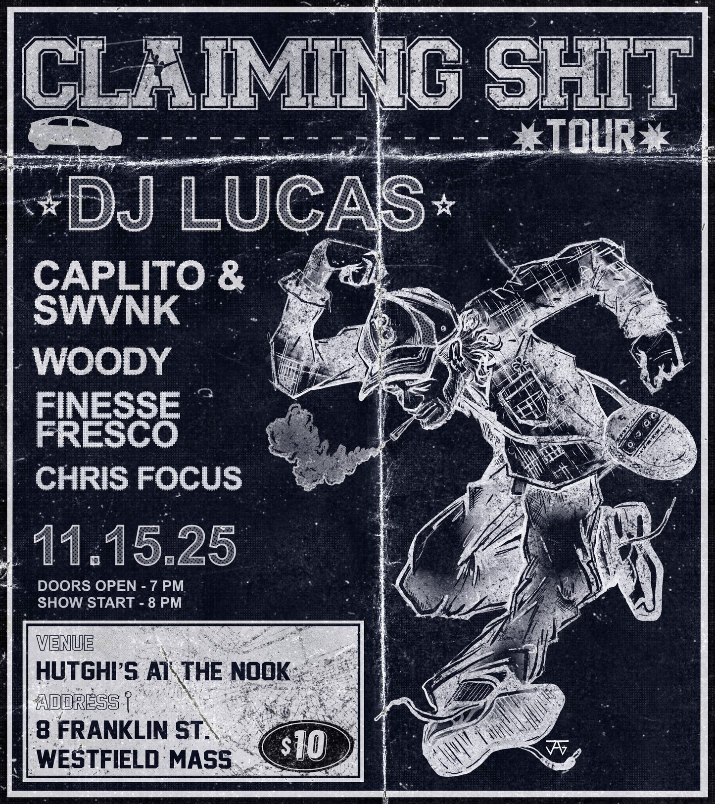 Saturday November 15th - DJ Lucas / Caplito & Swvnk / Woody / Finesse Fresco / Chris Focus