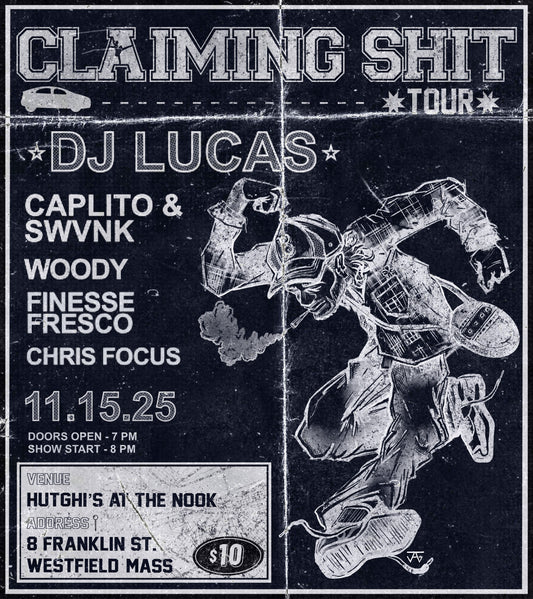 Saturday November 15th - DJ Lucas / Caplito & Swvnk / Woody / Finesse Fresco / Chris Focus