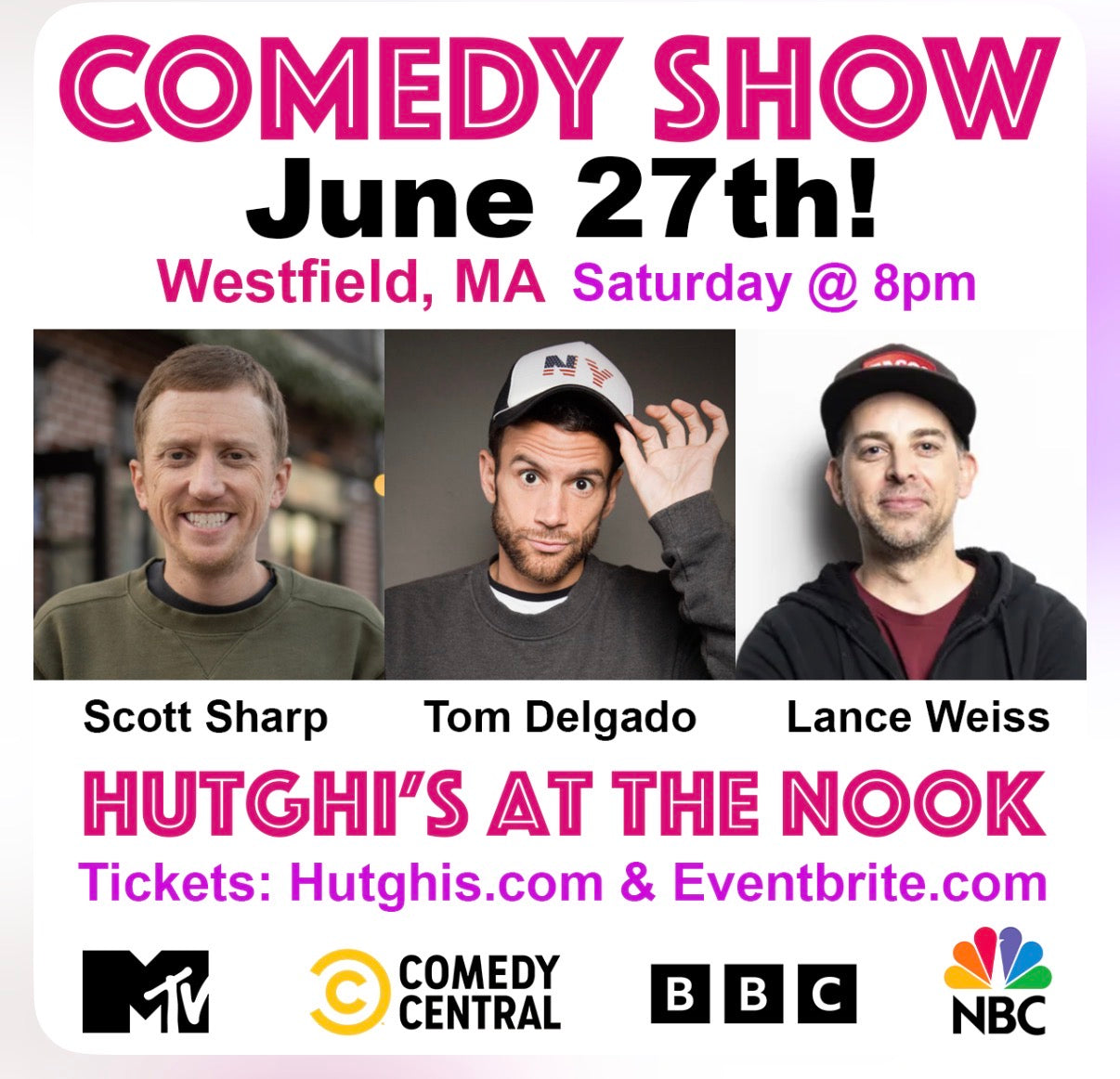 Saturday June 27th - Scott Sharp / Tom Delgado / Lance Weiss
