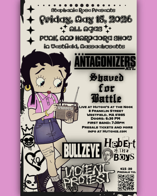 Antagonizers ATL/ Shaved For Battle / Bullzeye / Hebert and the Boys / Violent Protest