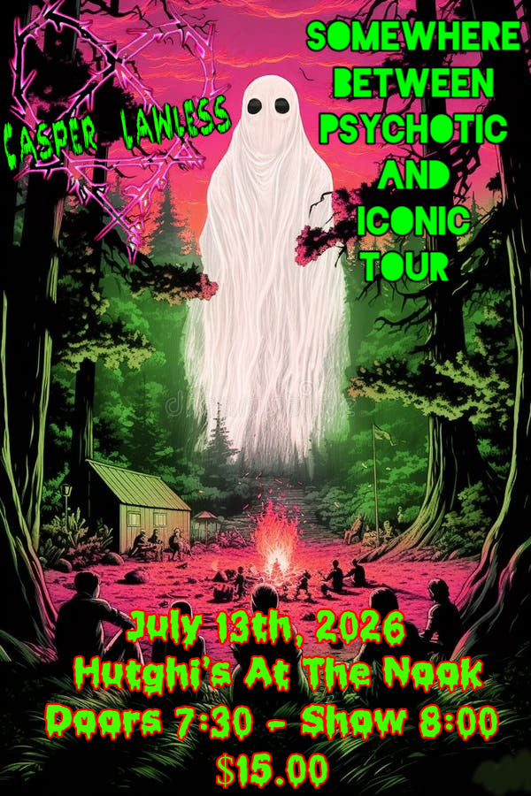 Monday July 13th - Caspar Lawless + More